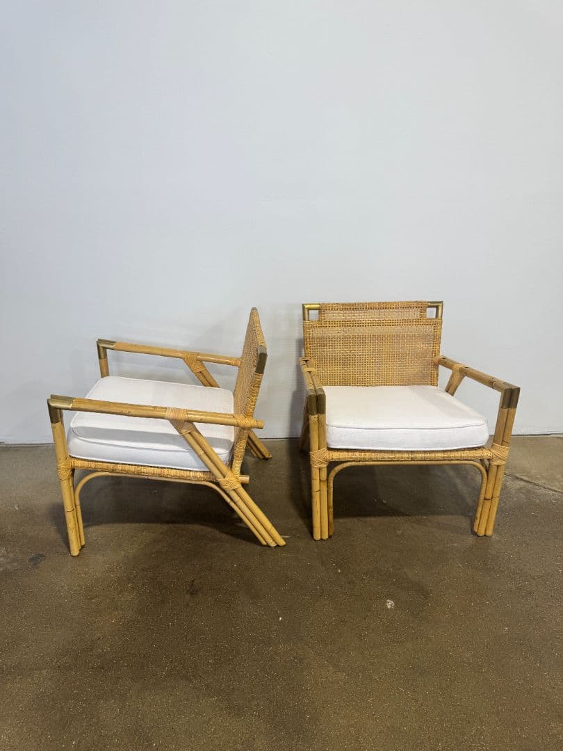 Serena and Lily Mattituck Rattan Armchair - Thumbnail 5
