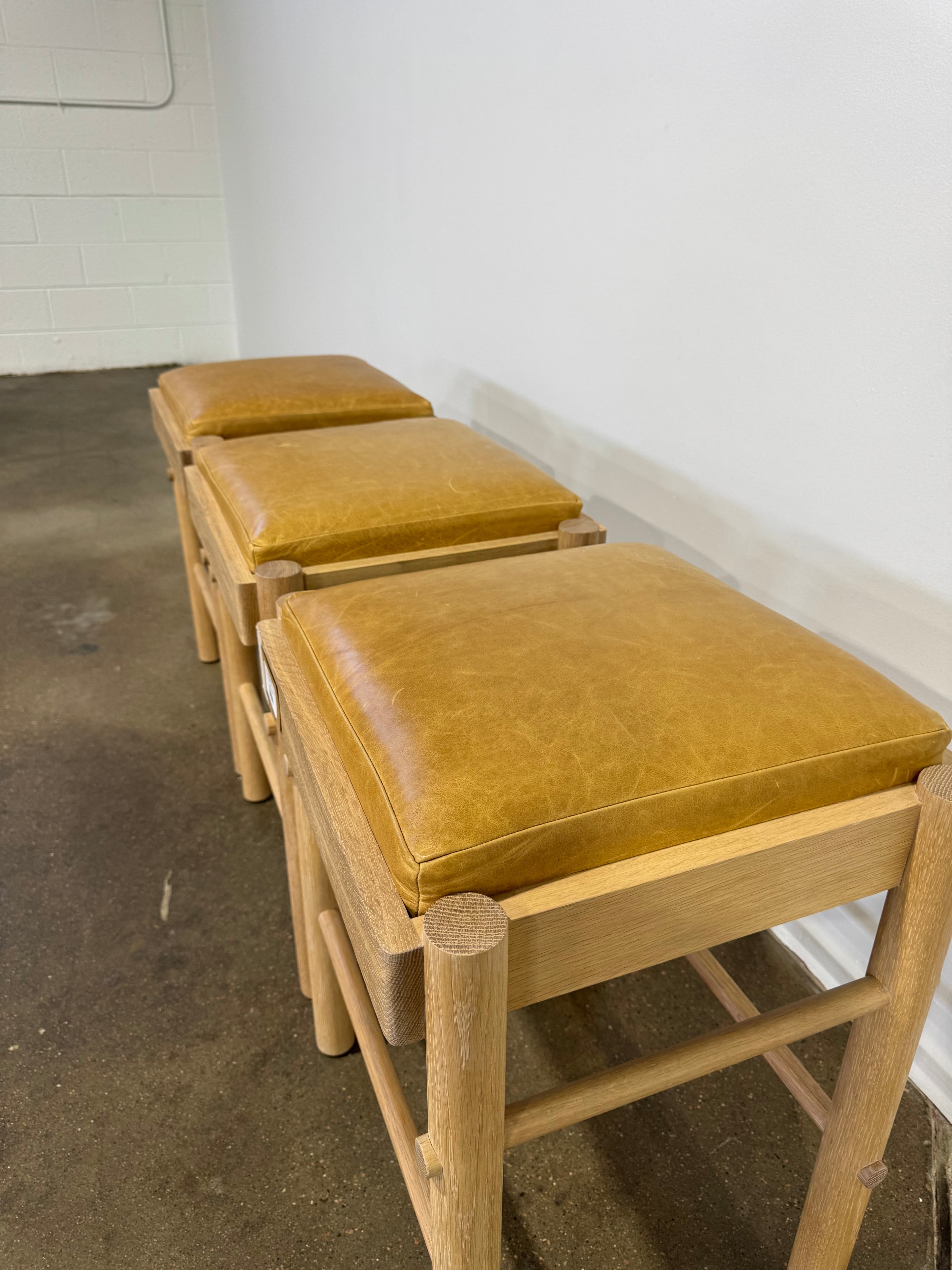 Community Manufacturing Marris Counter Stool - Leather - Thumbnail 4