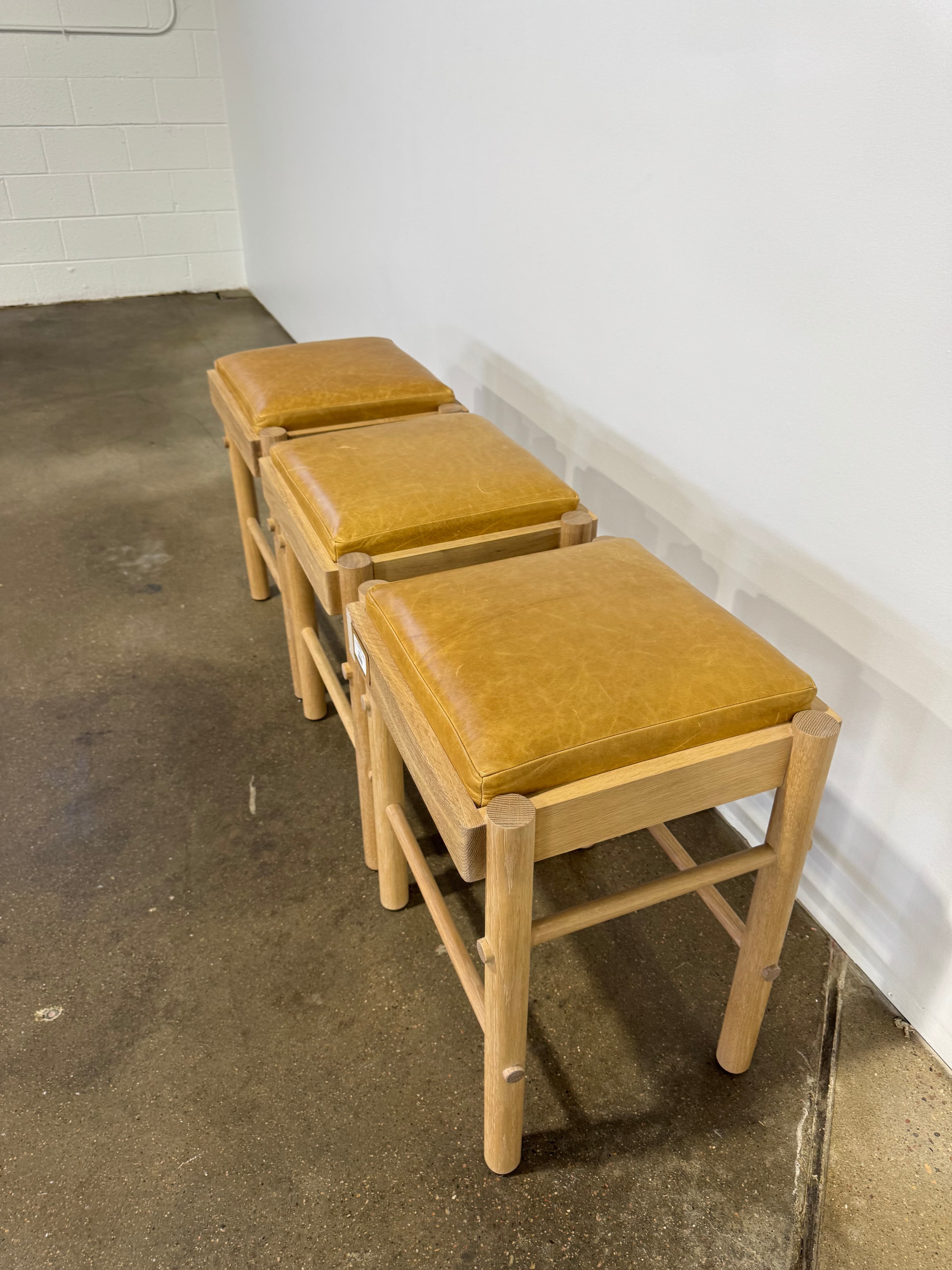 Community Manufacturing Marris Counter Stool - Leather - Thumbnail 7