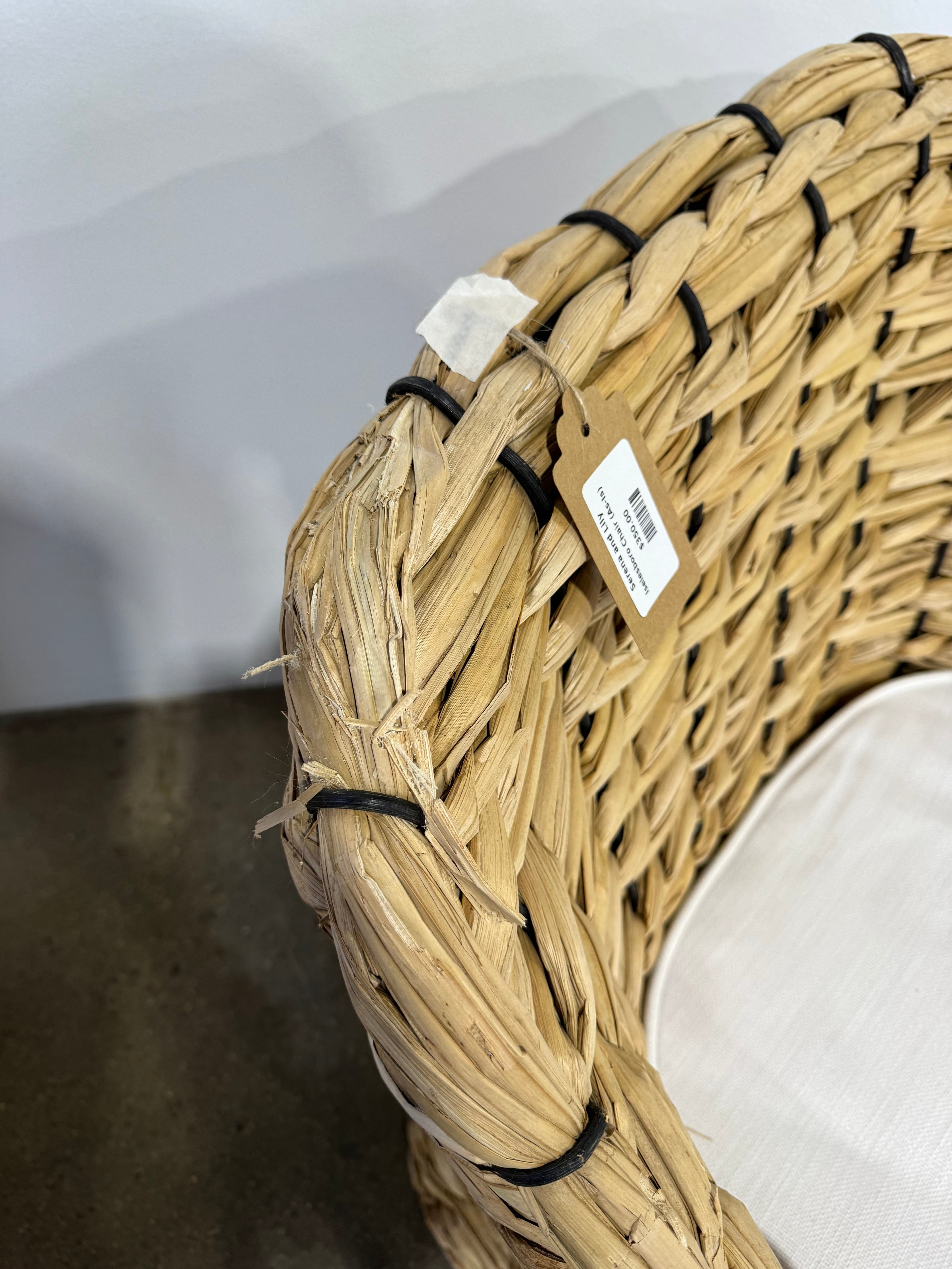 Serena and Lily Iselesboro Chair (As-Is) - Thumbnail 7