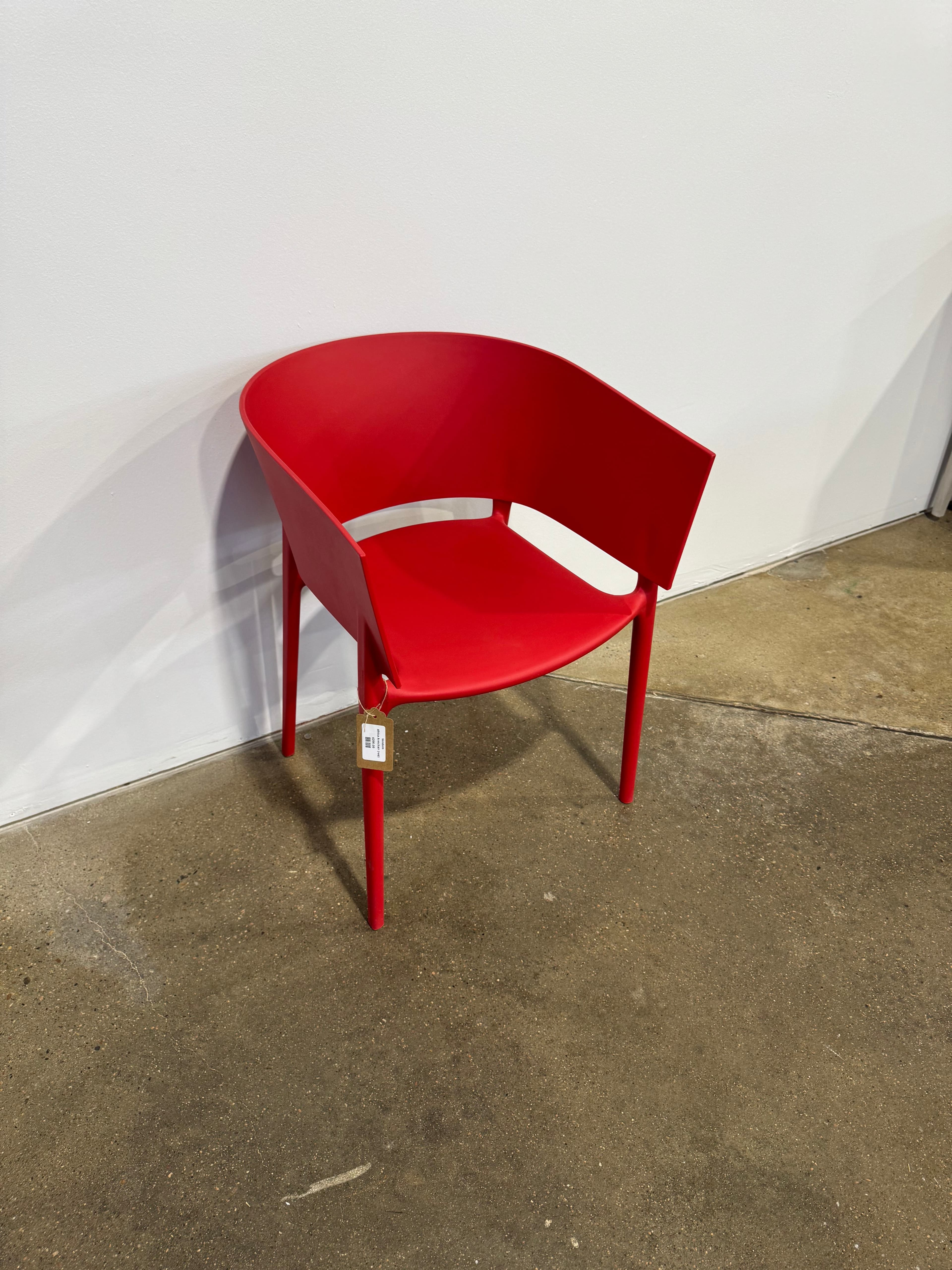 Vondom Africa Armchair (red) - Thumbnail 3