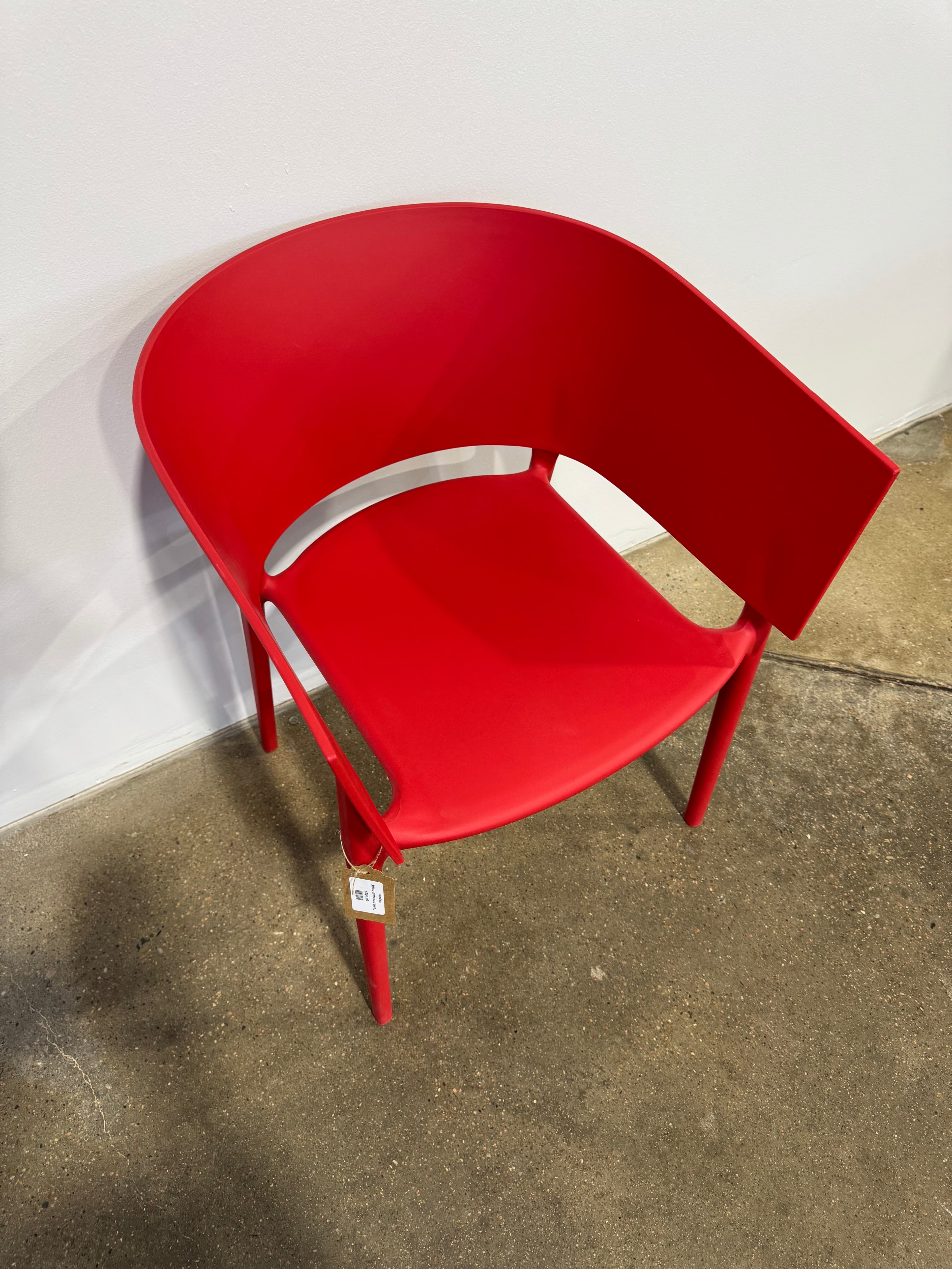 Vondom Africa Armchair (red) - Thumbnail 4