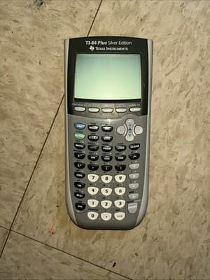 Texas Instruments TI-84 Plus Ce Graphing Calculator Silver Edition
