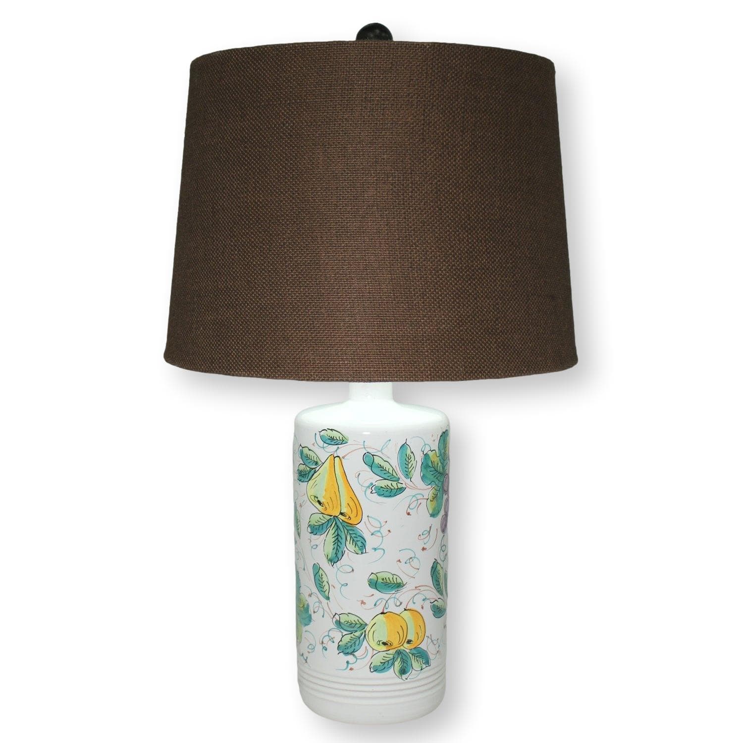 Italian Hand Painted Ceramic Table Lamp - Image 1