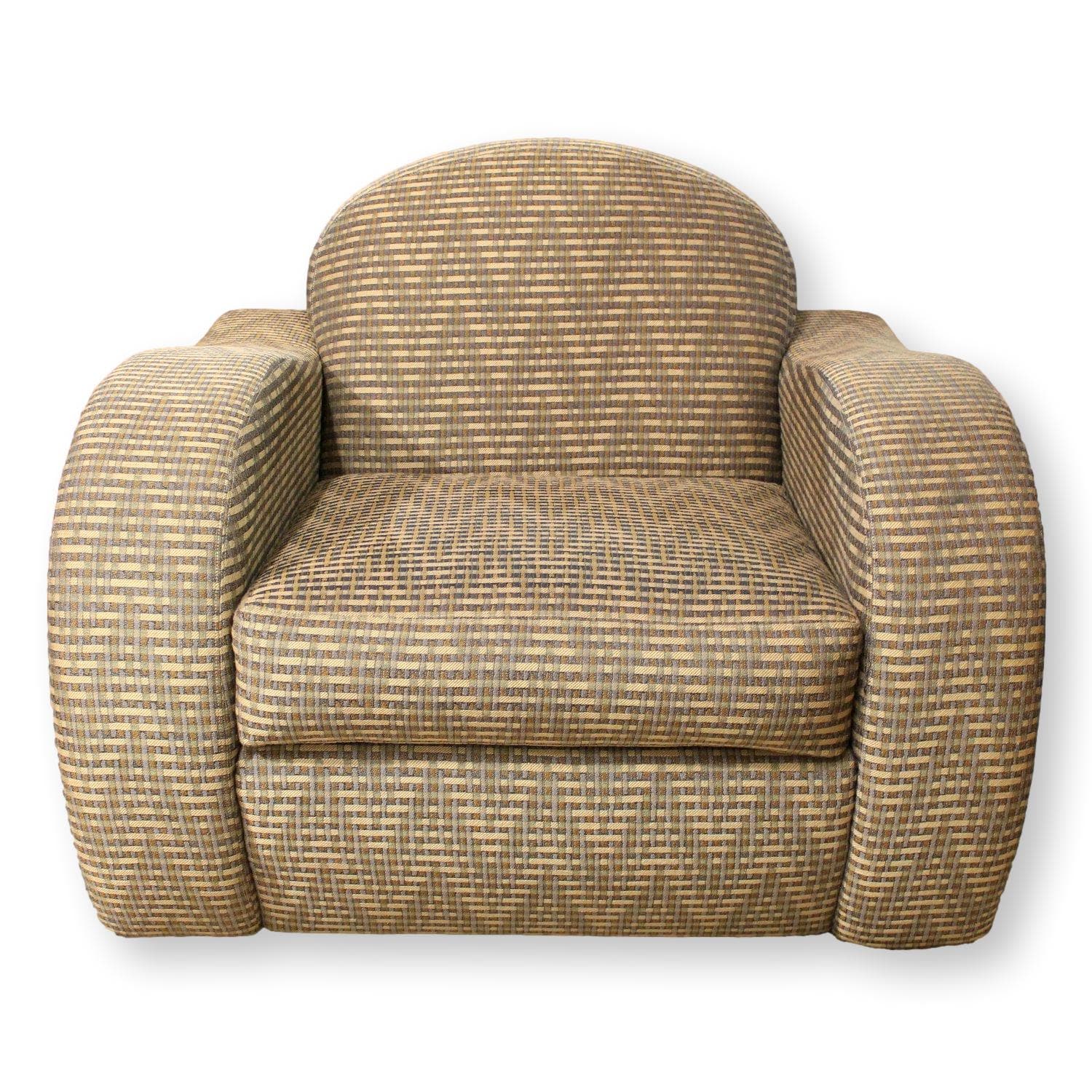 Directional Furniture Mid-Century Oversize Club Chair - Multi-Color - Image 1