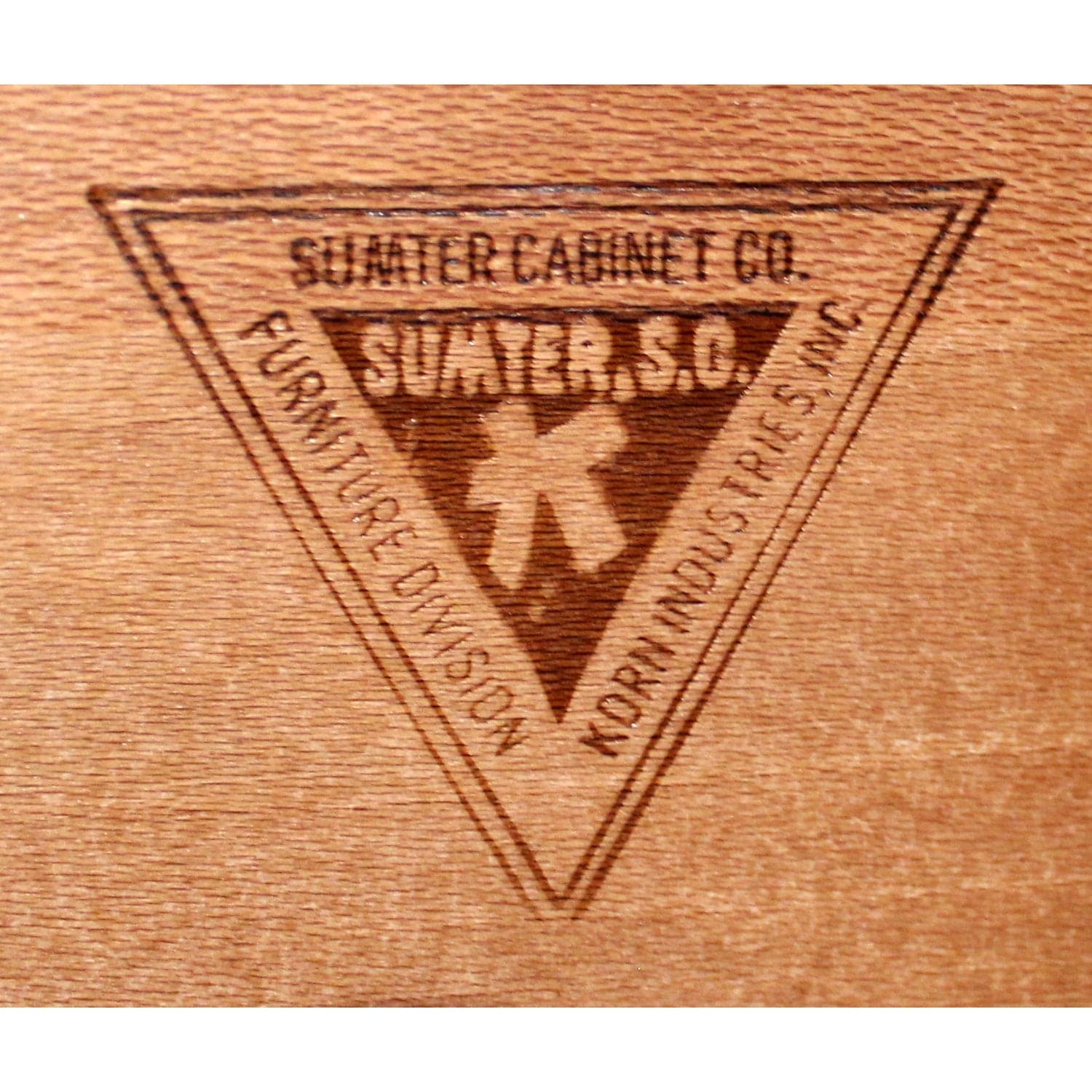 Sumpter Furniture Mahogany Gentleman's Chest - Dark Cherry - Thumbnail 6