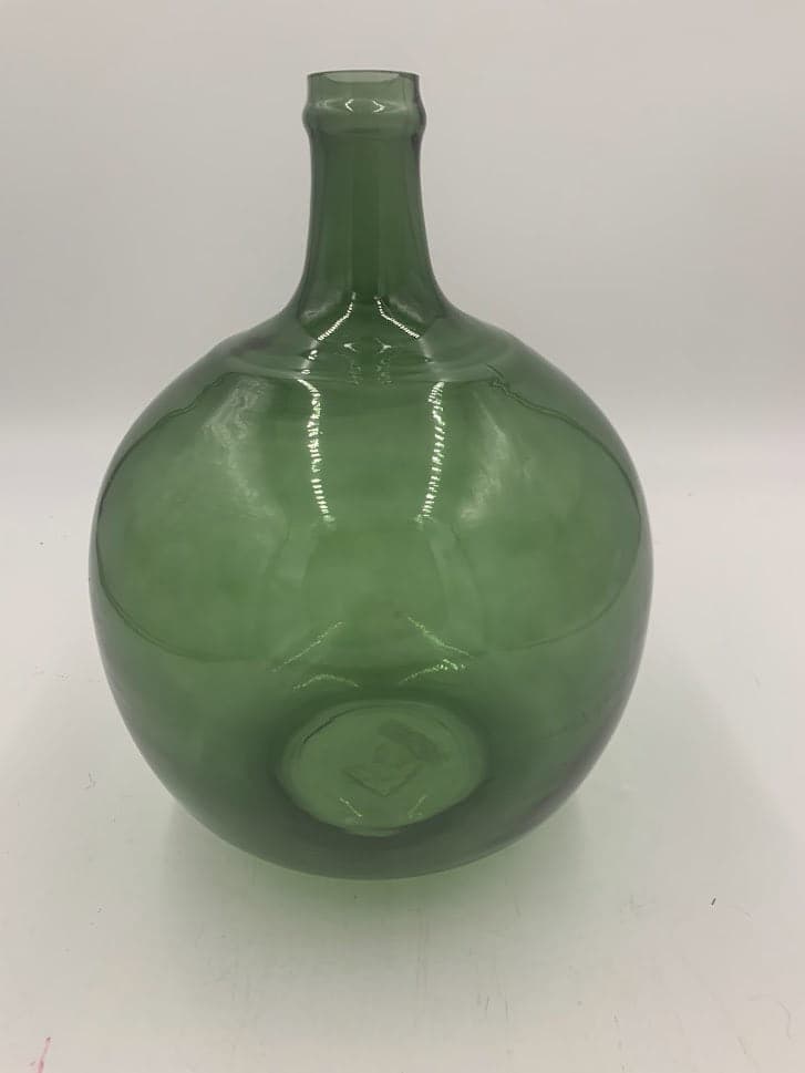 *NEW* Vintage Reproduction Green Glass Bottle/Small - Image 1