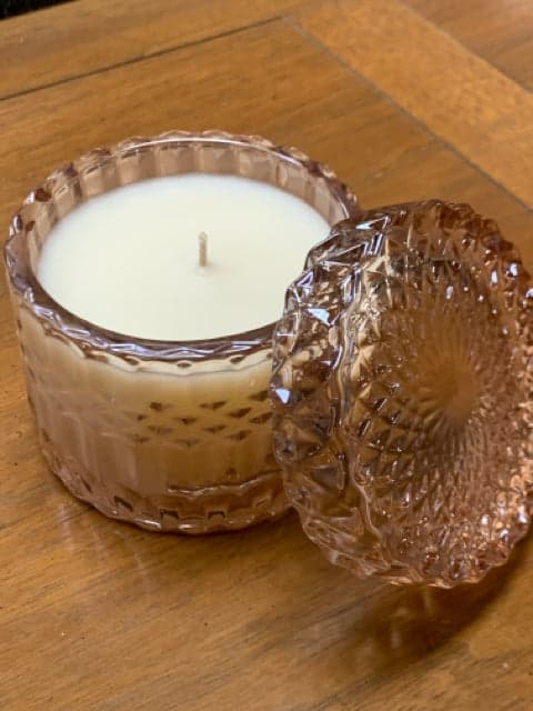 *NEW* Alluring Amber Petite Shimmer Candle 8oz - Image 1