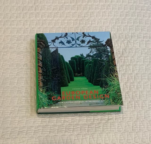European Garden Design Hardcover Book - Image 1