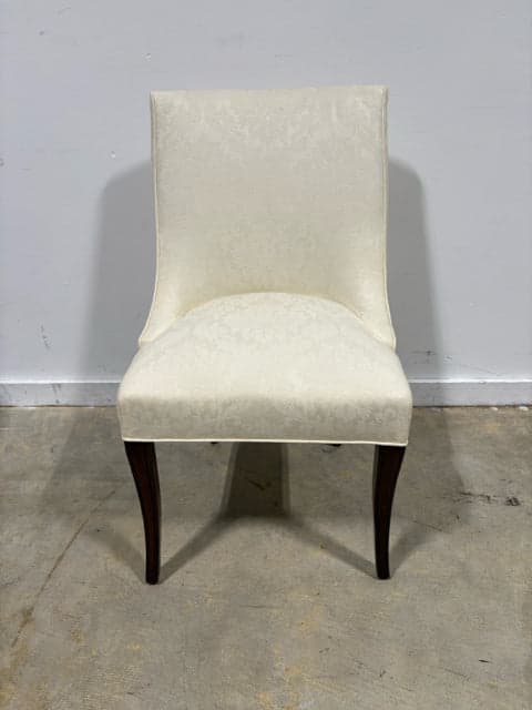 Cream Color Dining Chair - Image 1