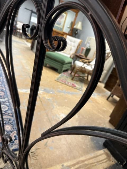 Uttermost Iron Scroll framed Mirror - Thumbnail 2