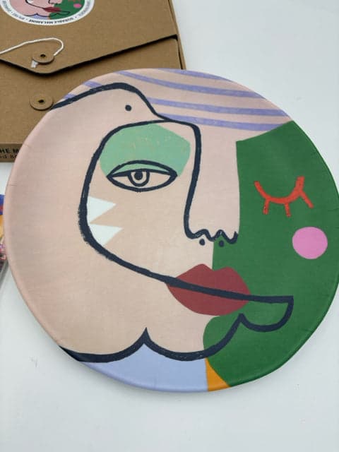 Sarah Papworth Artist Series 180 Degrees Melamine Pablo Picasso Plate - Thumbnail 2