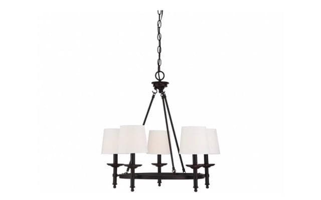 *NEW*Meridian Lighting 5 Light Oil Rubbed Bronze Finish Chandelier - Image 1