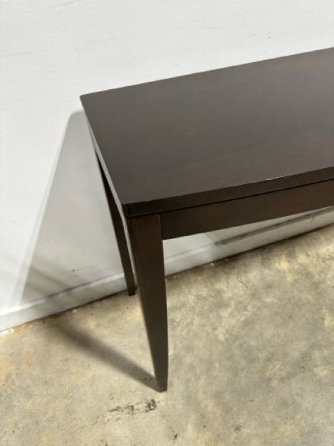Modern Dark Espresso Console Table - Thumbnail 3