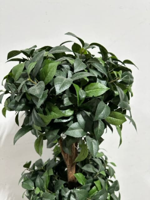 Faux Ivy Topiary in Metal Planter - Thumbnail 2