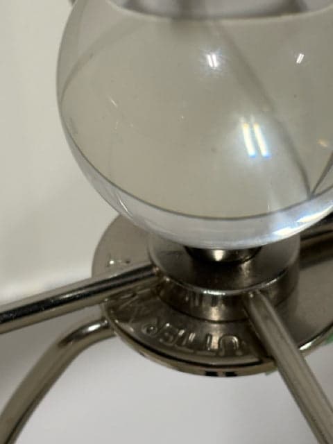 Uttermost White Ceramic Table Lamp with White Shade - Thumbnail 3