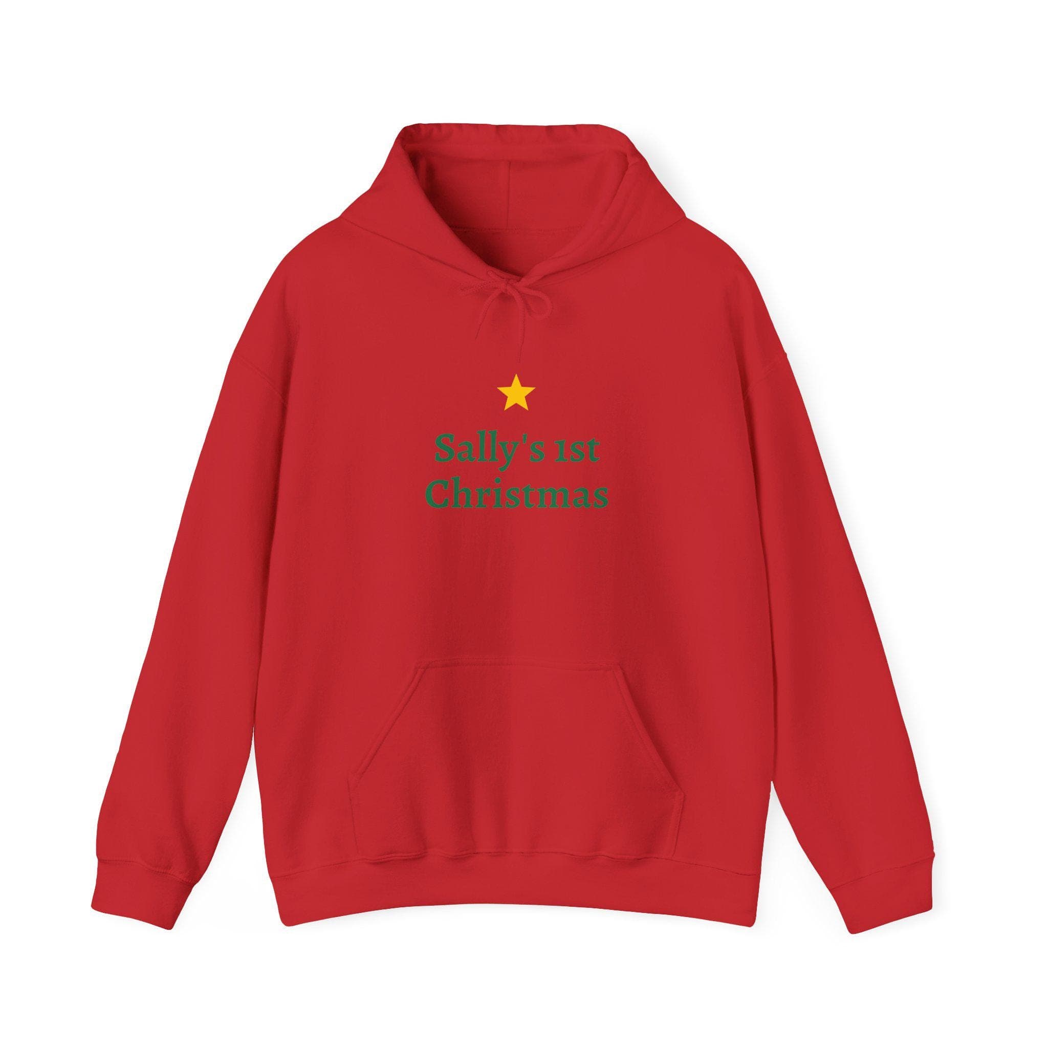 Personalized Christmas Tree Hoodie | custom name holiday sweatshirt