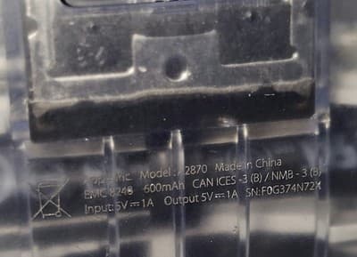 Apple Beats Studio Buds+ CASE ONLY Transparent Clear A2870 Beats By Dre - Thumbnail 6