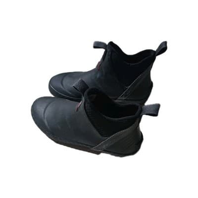 Sperry Float Ankle Duck Boots Black Waterproof Rubber Slip On Rainboots - Thumbnail 3