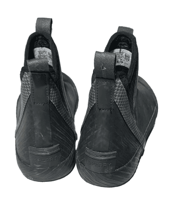Sperry Float Ankle Duck Boots Black Waterproof Rubber Slip On Rainboots - Thumbnail 2