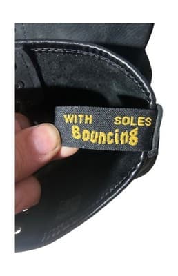 Dr. Martens AirWair Combs Leather Boots Black Lace Up Mens Size 9 (No Box) - Thumbnail 6