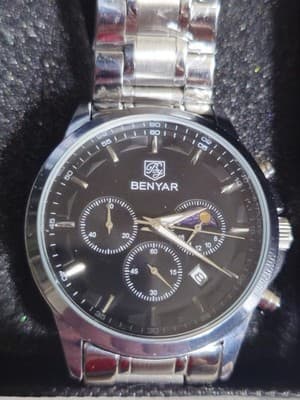 Benyar Mens BY-5160M Chronograph Date Quartz Watch