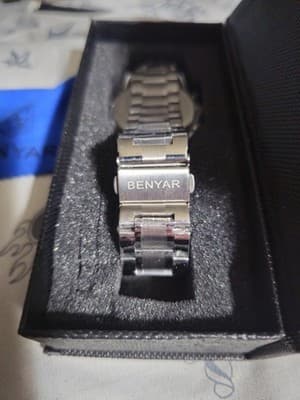 Benyar Mens BY-5160M Chronograph Date Quartz Watch - Thumbnail 7