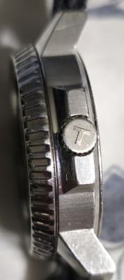 Tissot Navigator 3000 44mm Steel Black Dial Mens Quartz Watch - Thumbnail 4