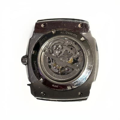 Jacques Lemans Watch JL 1-1210 All Stainless Steel 3ATM Automatic (No Band) - Thumbnail 6