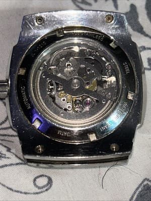 Jacques Lemans Watch JL 1-1210 All Stainless Steel 3ATM Automatic (No Band) - Thumbnail 4