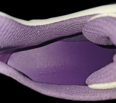 Size 12 - Gucci Basket Red Black Demetra Comes With Box And Extra Laces - Thumbnail 13