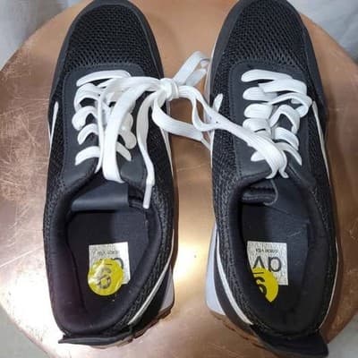 DV Dolce Vita Women's Bynx Sneakers Black and White (Size 9) - Thumbnail 3