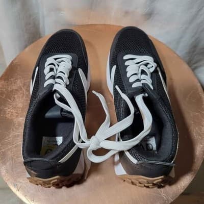 DV Dolce Vita Women's Bynx Sneakers Black and White (Size 9) - Thumbnail 5