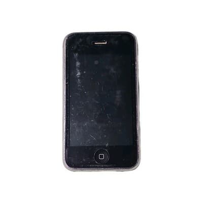 Black Apple iPhone 3GS 8GB A1303 Collectible AS-IS, NOT IN WORKING CONDITION - Thumbnail 6