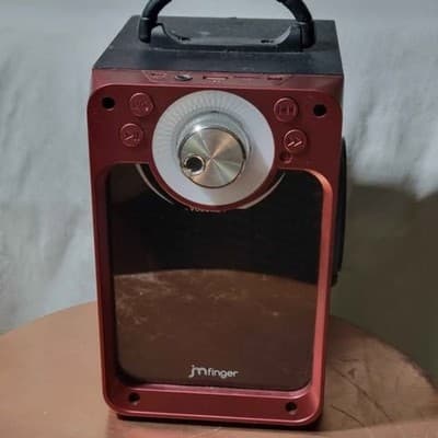 JMFinger Portable Bluetooth Speaker with Subwoofer Rich Bass Wireless Stereo - Image 1