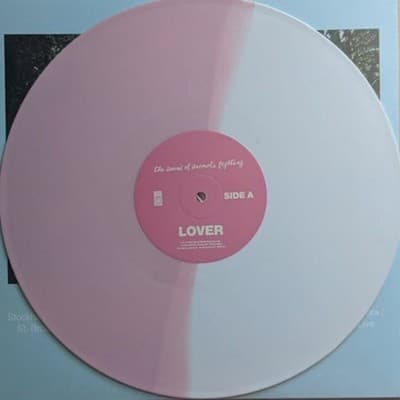 Sound of Animals Fighting Lover the Lord Has Left Us Vinyl Pink + White LE250 - Thumbnail 4