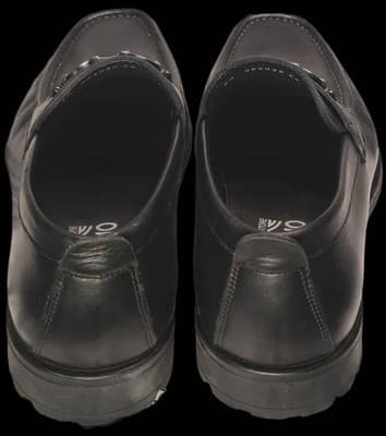 Salvatore Ferragamo Men’s Horsebit Loafers – Black Leather – Size 9.5M - Thumbnail 9