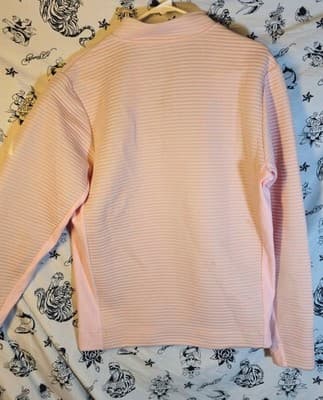 Adidas Mens Golf Ultimate365 DWR Textured Water Repellent, Sandy Pink New w Tags - Thumbnail 3