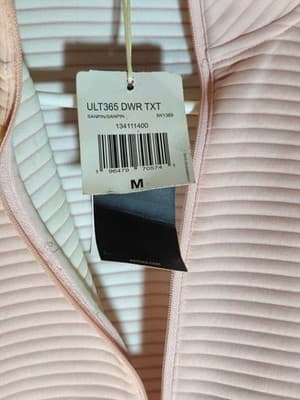 Adidas Mens Golf Ultimate365 DWR Textured Water Repellent, Sandy Pink New w Tags - Thumbnail 6