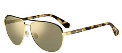 Kate Spade New York Women's Aviator Sunglasses EMILYANN/S Gold Tortoise - Thumbnail 3