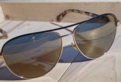 Kate Spade New York Women's Aviator Sunglasses EMILYANN/S Gold Tortoise - Thumbnail 11