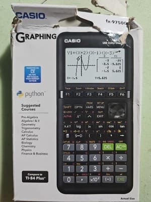 Casio fx-9750GIII Graphing Python Natural Display - Thumbnail 4