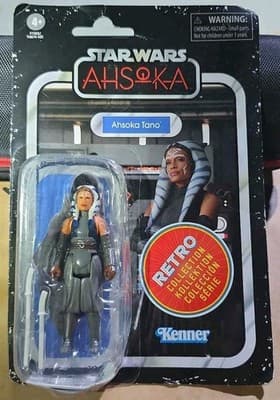 Star Wars Retro Ahsoka Tano 3.75" Figure (Made By Kenner) - Image 1