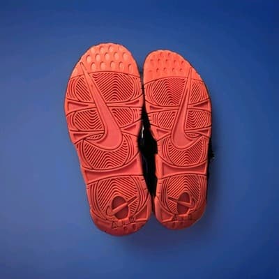 Air Jordan More Uptempo 96 Laser Crimson CJ6129-001 Size 10.5 - Thumbnail 8