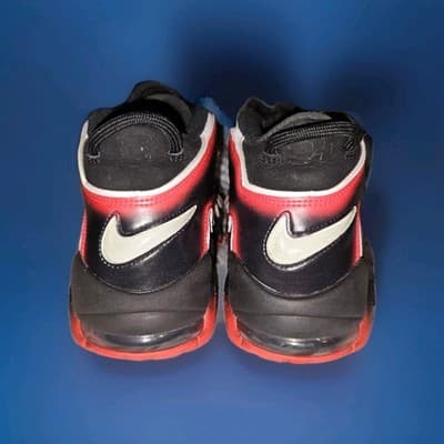 Air Jordan More Uptempo 96 Laser Crimson CJ6129-001 Size 10.5 - Thumbnail 11