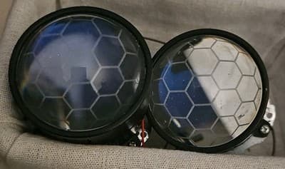 2.5 Inch Bi LED Projector Lens Headlight Retrofit Kit with High Low Beam- 20k LM - Image 1