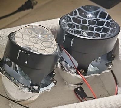 2.5 Inch Bi LED Projector Lens Headlight Retrofit Kit with High Low Beam- 20k LM - Thumbnail 6