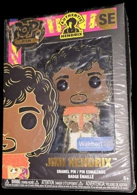 Funko Pop! Pin JIMI HENDRIX SE 2022 Comes With Removable Stand Still In Plastic - Thumbnail 6