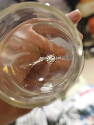 Set of 2 Champagne Flutes Etched Old English Letter R Toasting Glasses - Thumbnail 6