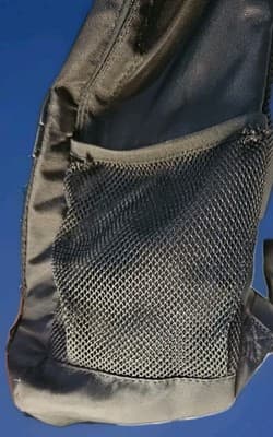 Robert Graham Always Behind You Solid Black Backpack Recycled Polyester - Thumbnail 5